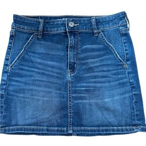 American Eagle Outfitters Blue Denim Mini Skirt